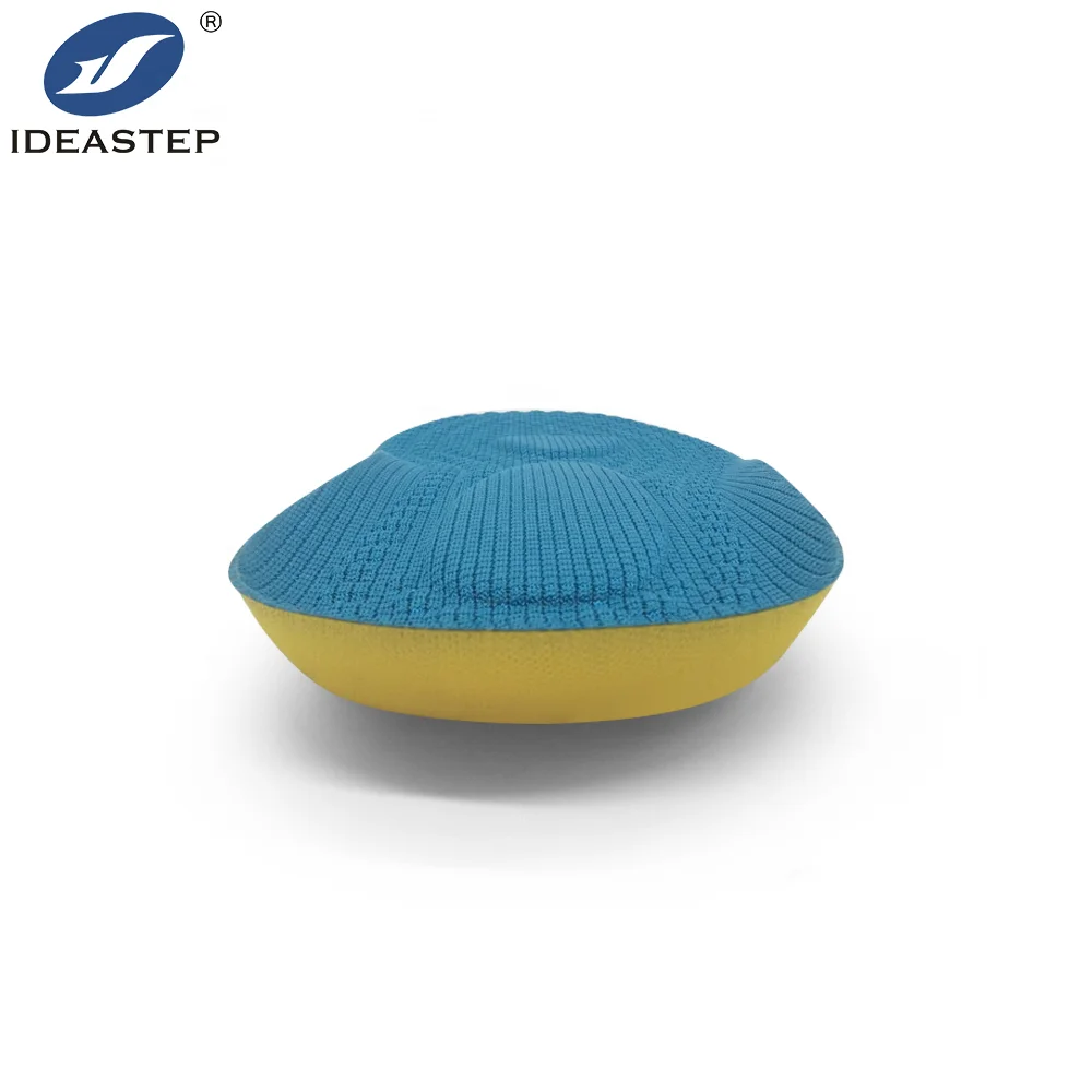 Ideastep Ultra Soft High Elastic Shock Absorption Silicone Latex Foam Insole Sports Sweat Insoles for Shoe