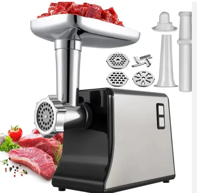 Customized color kitchen appliances multifunctional stand mixer meat grinder professional stainless steel meat grinder