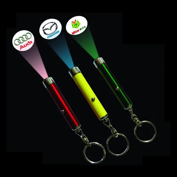 New Custom Logo Promotion Gift Oem Customized Mini Portable Fashion Led Keychain Projector