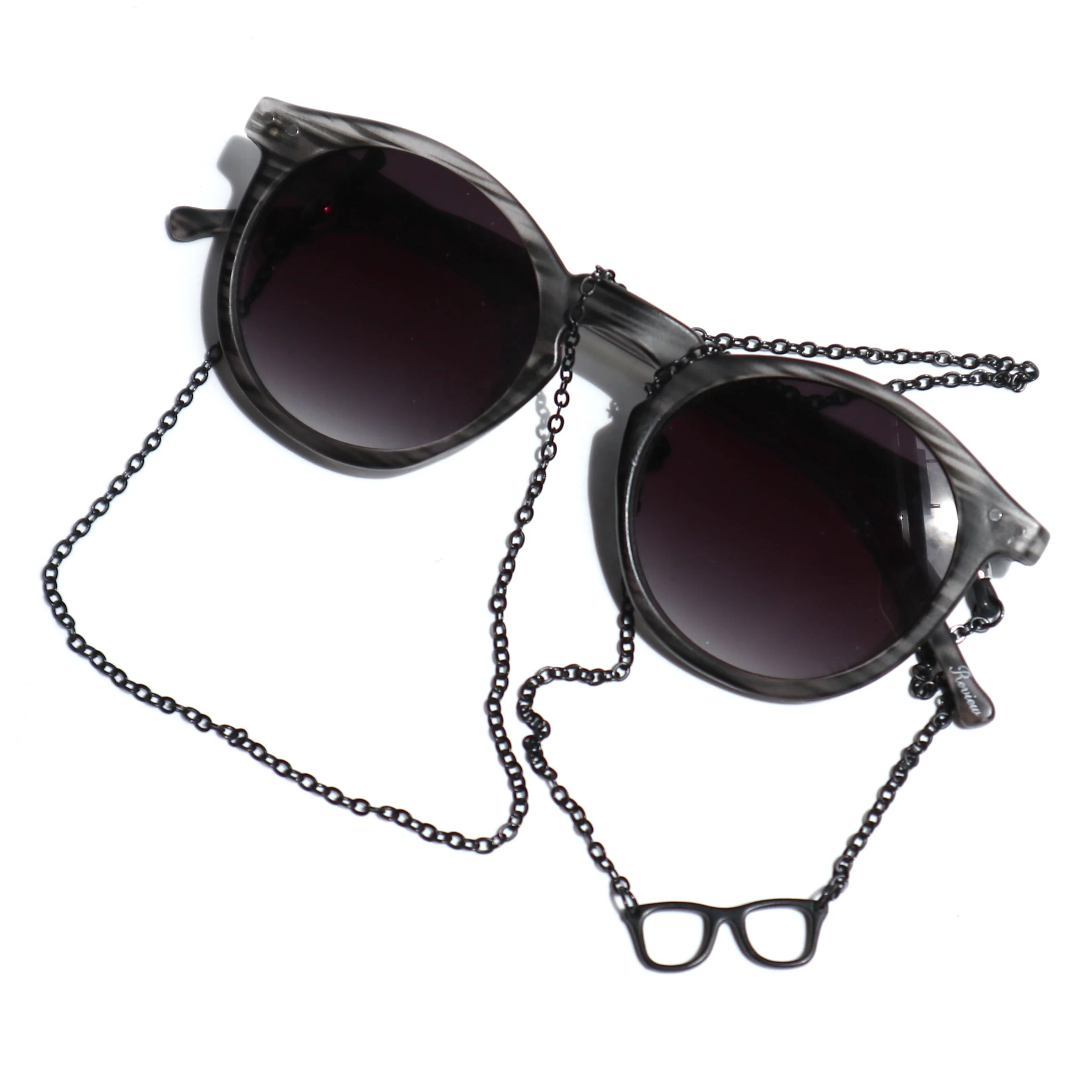 Black Chains Glasses Cords Fashion Metal Sunglass Chains Wholesale Eye Glasses Accessories for Eyewear Neck Holder