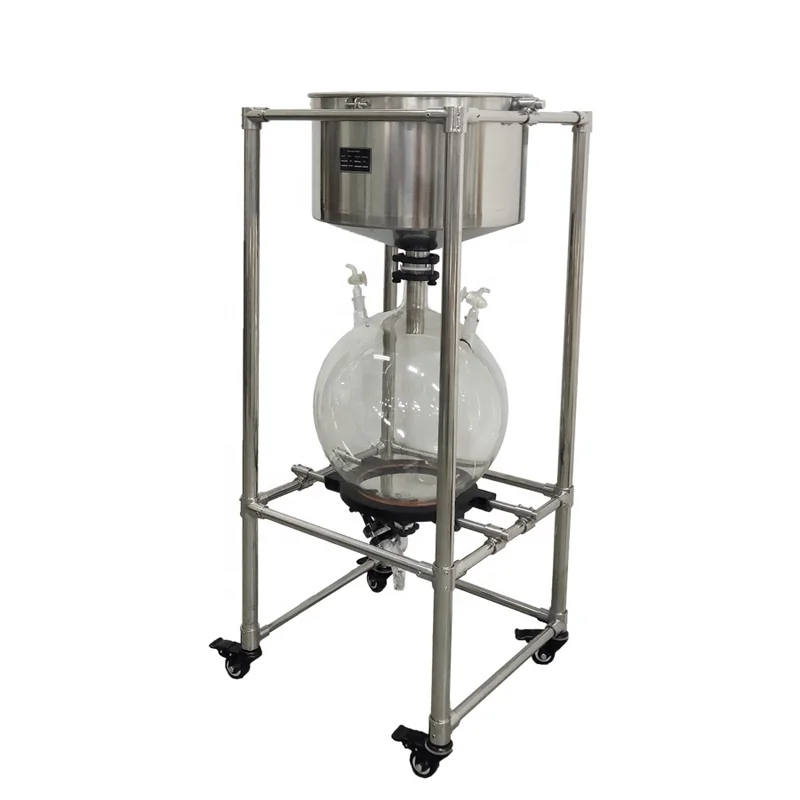 10l 20l 50l 100l glass lab vacuum nutsche filter with vacuum pump