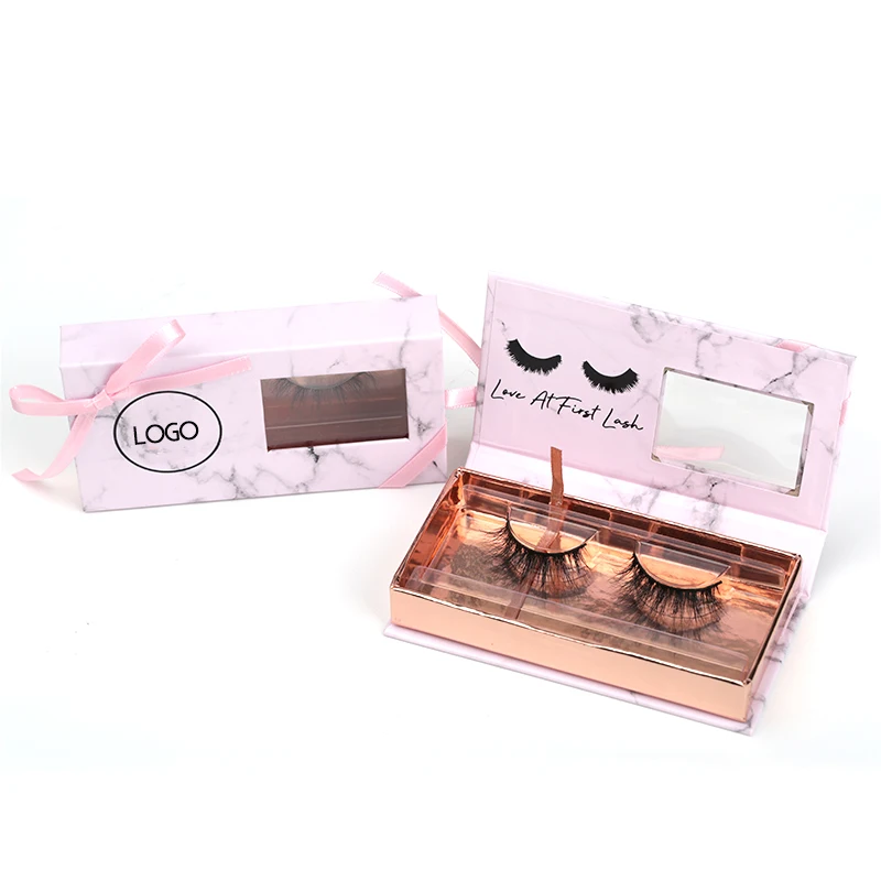 SY shuying false eyelash packaging good quality lashes private label mink thick eyelashes vegan cruelty free