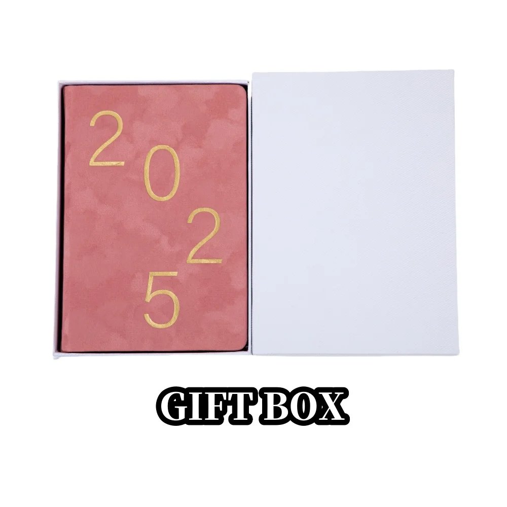 CAGIE UNIQUE DESIGN 2025 planner custom printing planner A5 hardcover journal notebook 2025 dairy daily planner