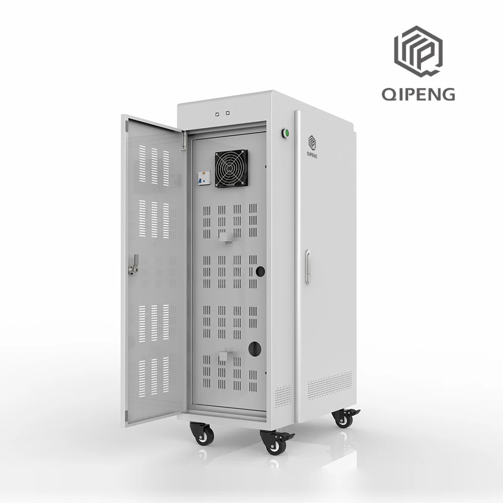 OEM Tablet Phone Laptop Charging Cart Cabinet With Movable Wheels Charging Station for Multiple Devices