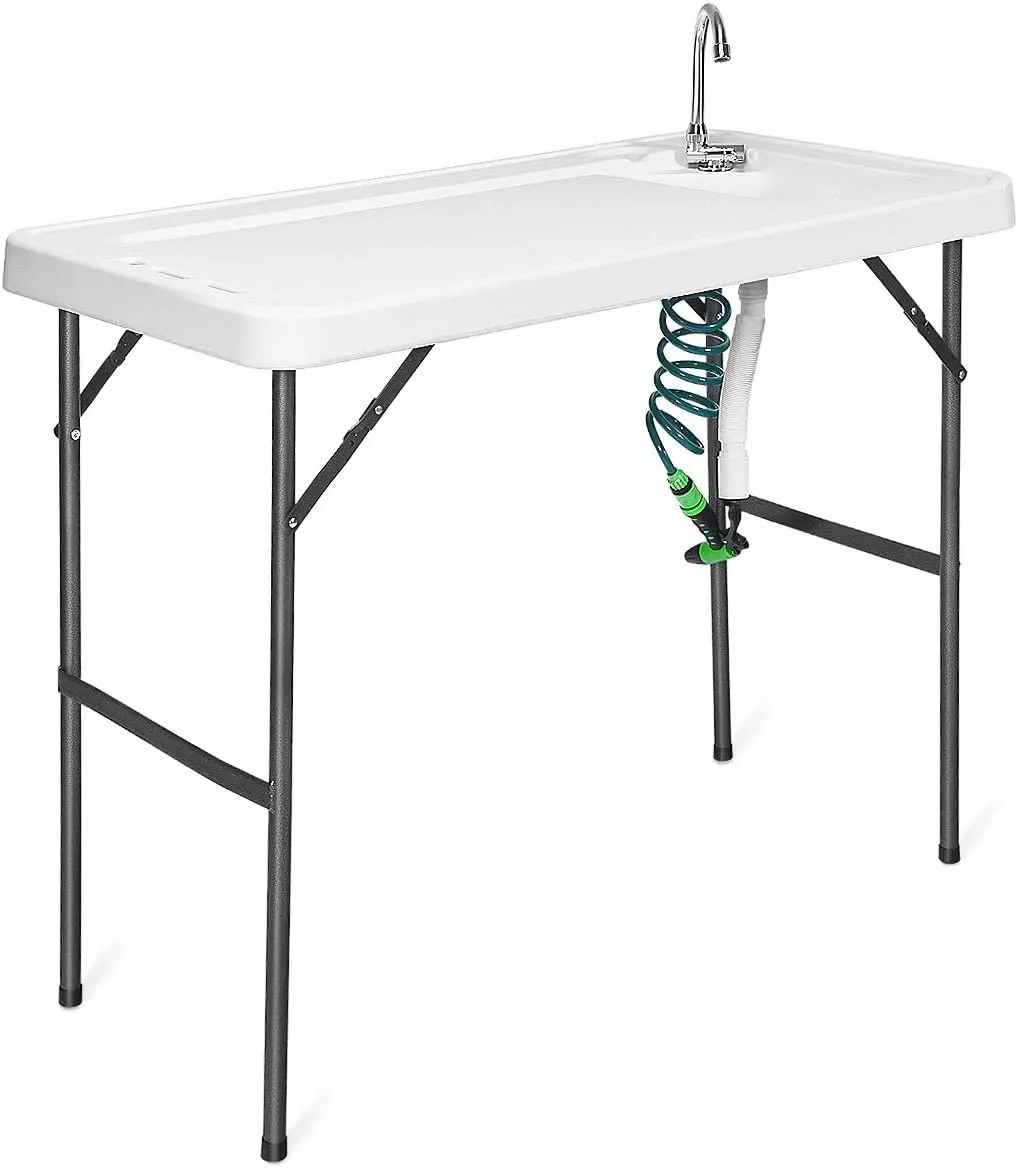 Fillet Table For Fish Cleaning on lawn