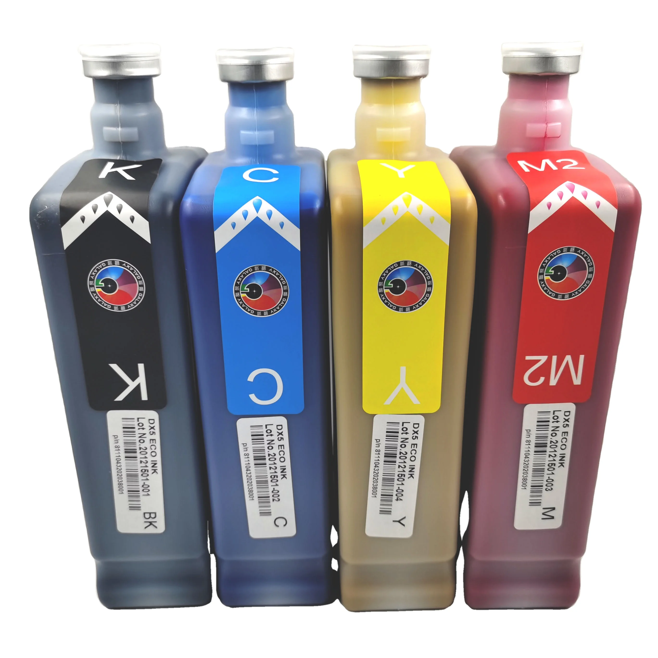 high quality galaxy eco solvent ink for DX4/DX5/dx7  eco solvent printer machine 1000ml