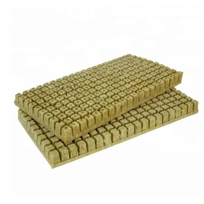 
Factory Price Tomato Growing Mineral Rock Wool Cubes Rock wool Cube for Grow Plants 