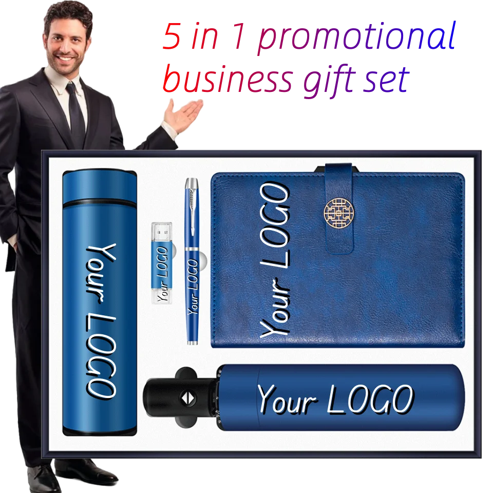 Diary And Pen Leather Notebook Vip Gift Set Ideas Promotional Bulk Personalized Gifts Products For Business