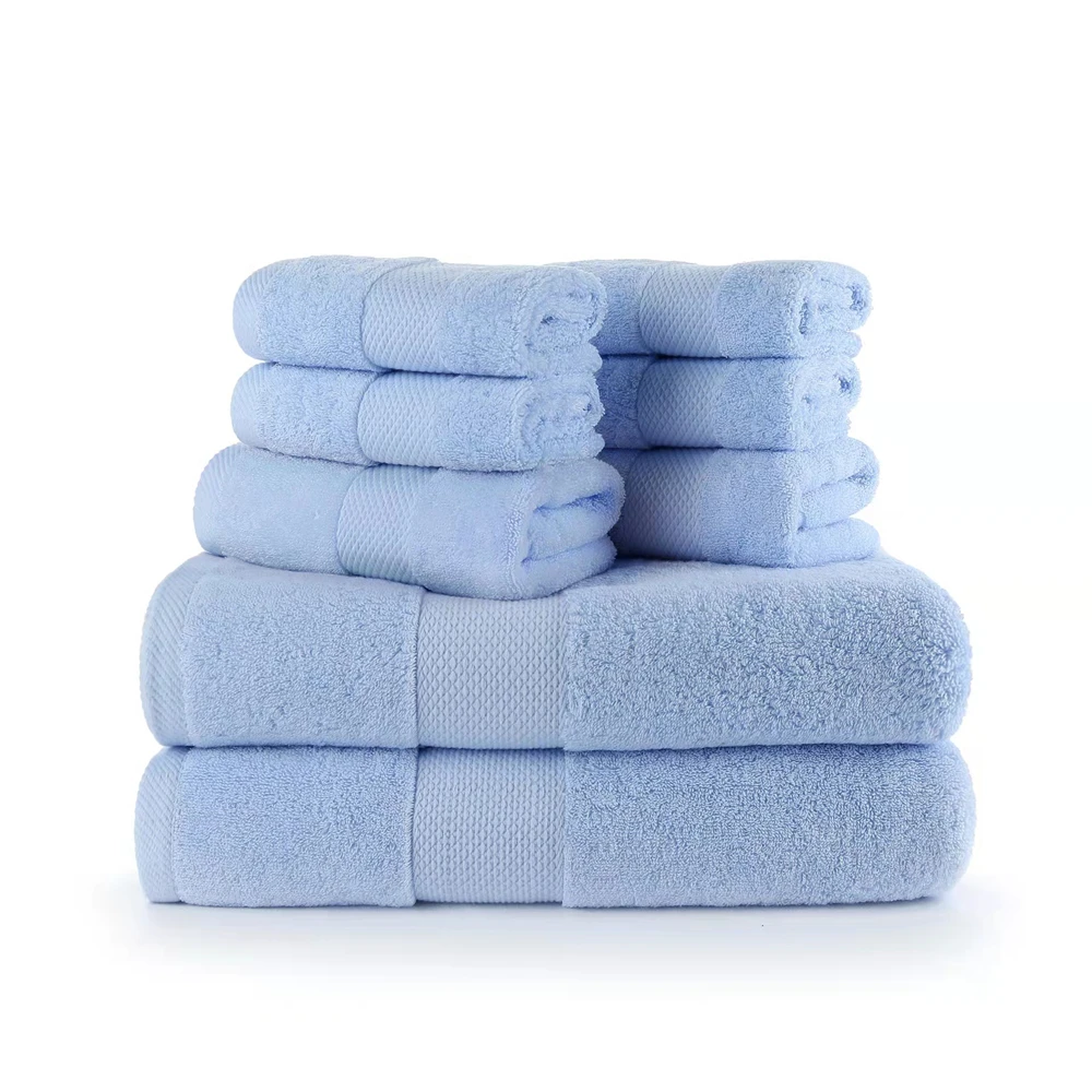 Manufacturers Wholesale Good Quality Cheap Price Cheap 100% Cotton Hand Face Bath Towel Set/3 Pcs Hotel Towel Set