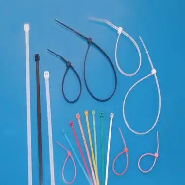 Booster factory supply colorful cable tie nylon cable tie zip ties  80mm-1200mm for toys