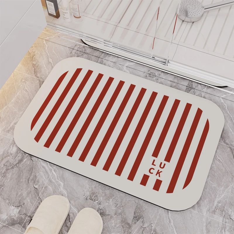Best manufacturer selling non-slip water absorbent diatomaceous earth bathroom mat