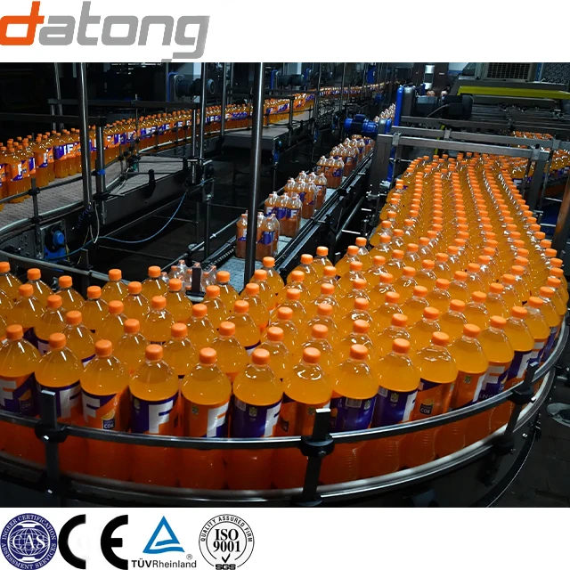 Soft drink production line soda/ sparking water bottling machine carbonated soft drink filling machine
