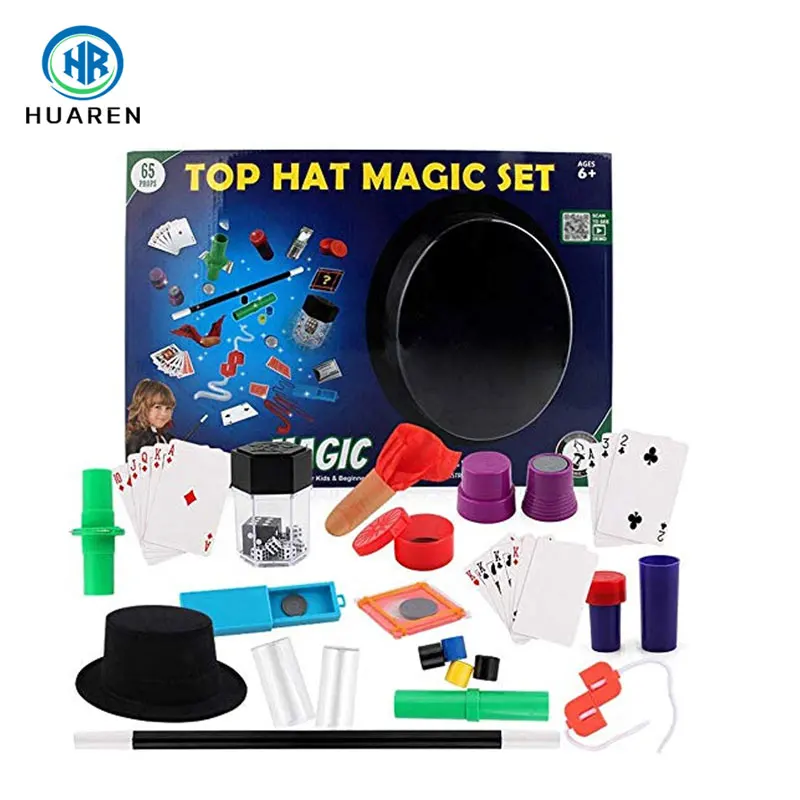 Professional Wholesale Magic Kit Tricks Prop Set for Kids with Magic Wand
