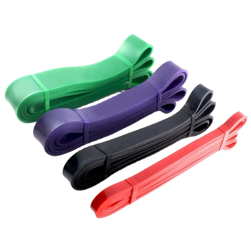 Fitness latex yoga resistance pull up assist power bands
