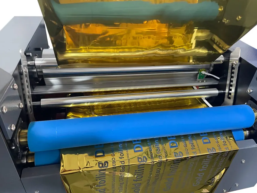 DB-390L 15' Automatic Gold Foiling Cold and Hot Laminating Machine 390'