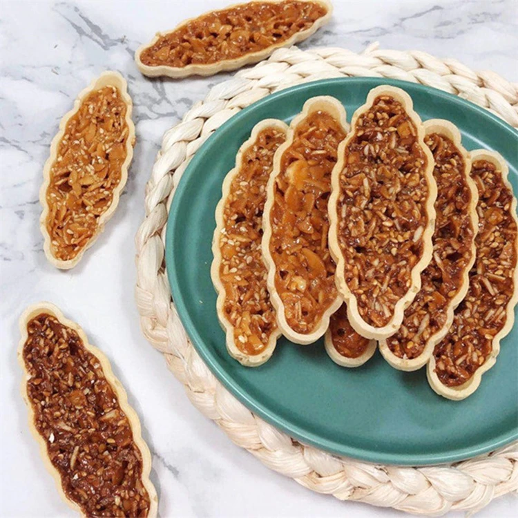 OEM/ODM 80g Wholesale Delicious Boat-shaped Crispy Cracker Snacks Cheap Five Flavors Nuts Cookies Club Social Crackers Biscuits