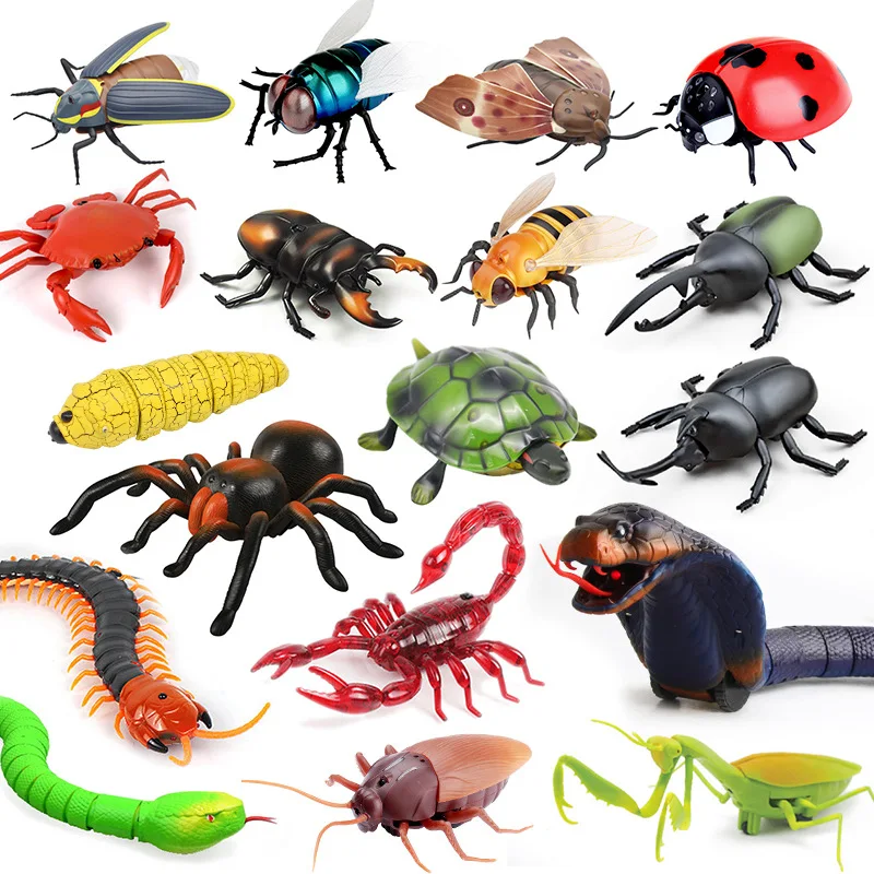 Party Favorite Scary Tricky Bugs Realistic Animal Model Insects Toy Remote Control Scorpion Novelty RC  Scorpion