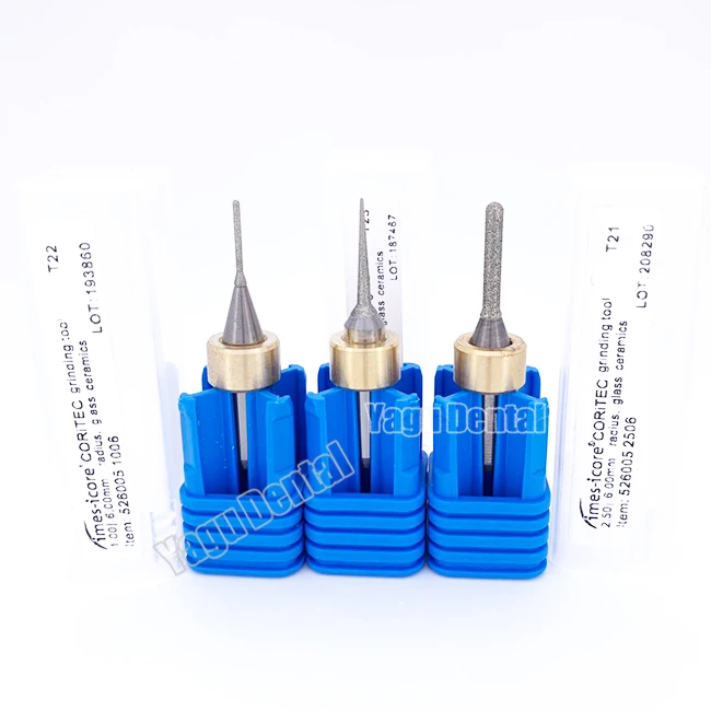 CAD CAM Glass Ceramic Dental Milling Burs for Imes Icore