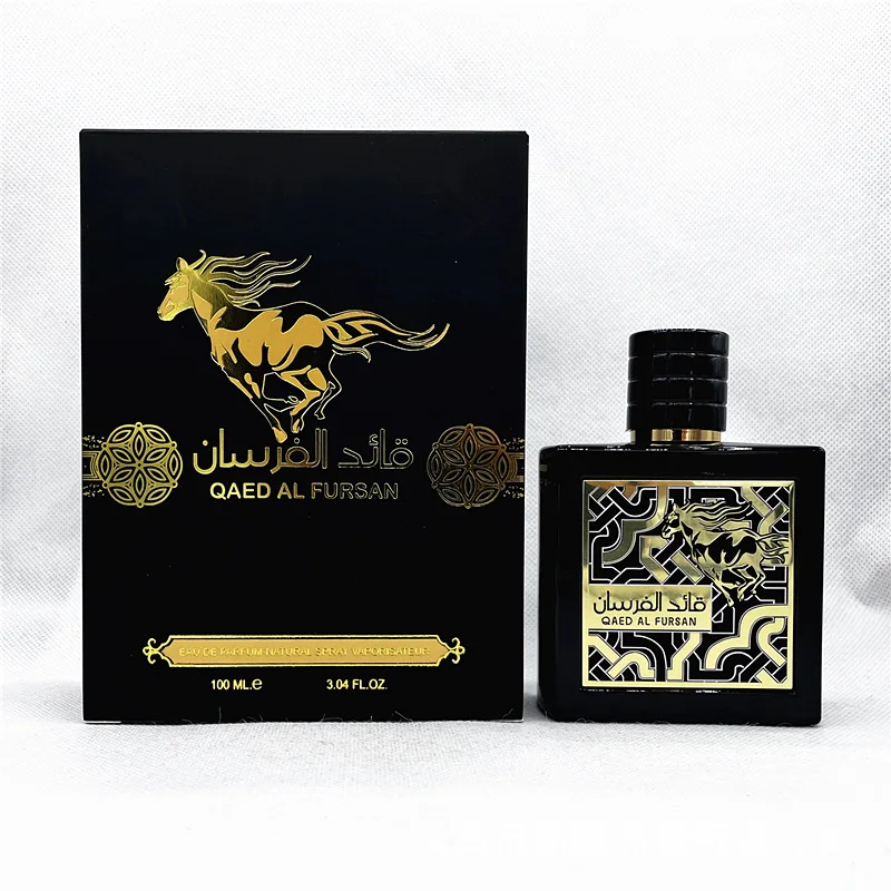 Низкая цена Акция QAED AL FURSAN BLACK Eau de парфюмерия 100 мл латтафа Дубай арабские стойкие духи для мужчин