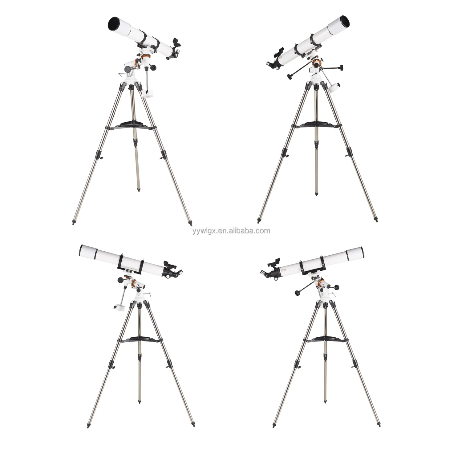 F90080M 80mm Astronomical Refracter Telescope with Tripod And Finder Scope Portable 80900 Telescope for adult