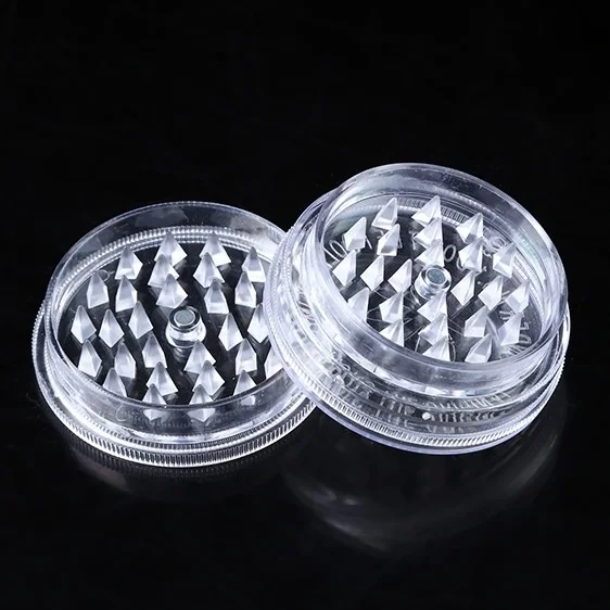 High Quality Tobacco Grinder Accesories Table Top Stand Wholesale Smoke Spice Crusher Plastic Herbal Herb Cigar Grinder