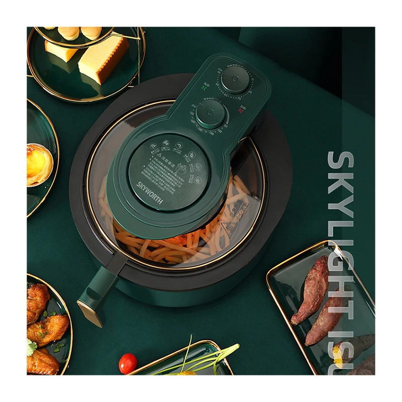 Cheap Electric Air Fryer Professional Kitchen small Electric Frying Pans Air Deep Fryer Without Oil