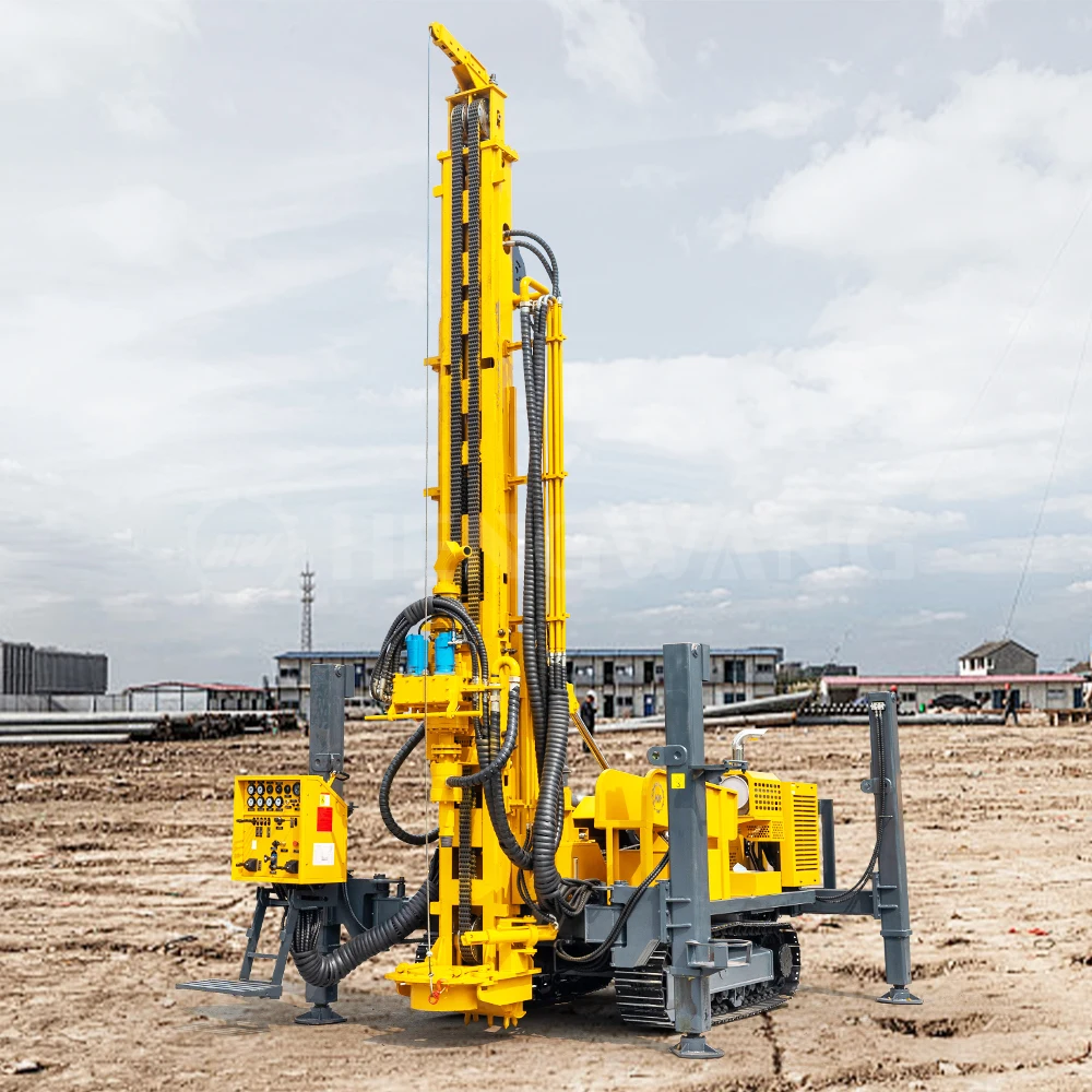 Reverse Circulation RC Drill Rig High Recovery Mineral Sampling Air Lift Deep Hole Geological Survey