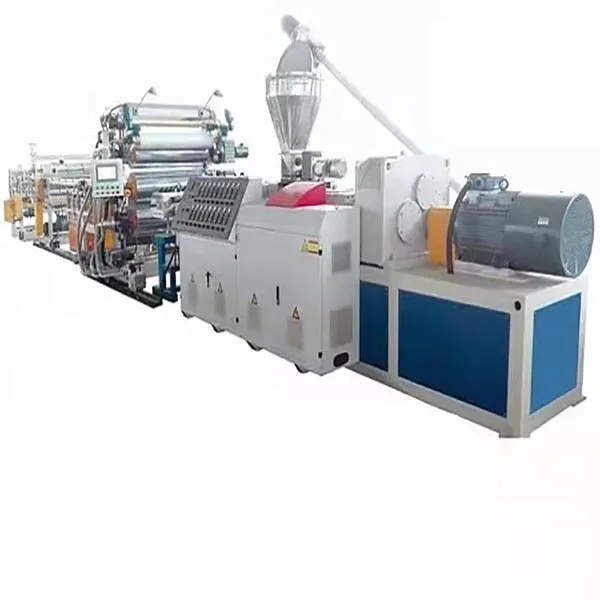 High Quality Car Mat PVC Synthetic Artificial Leather extrusion making machine