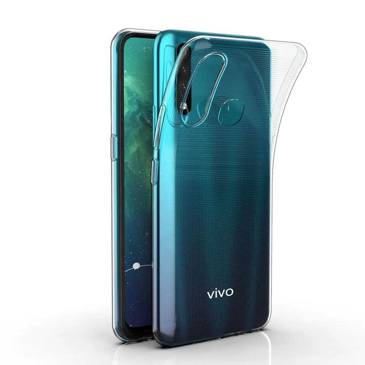 Factory price 0.5 mm ultra thin transparent clear tpu gel soft case for vivo y11 2019 , back cover case for vivo y11 2019