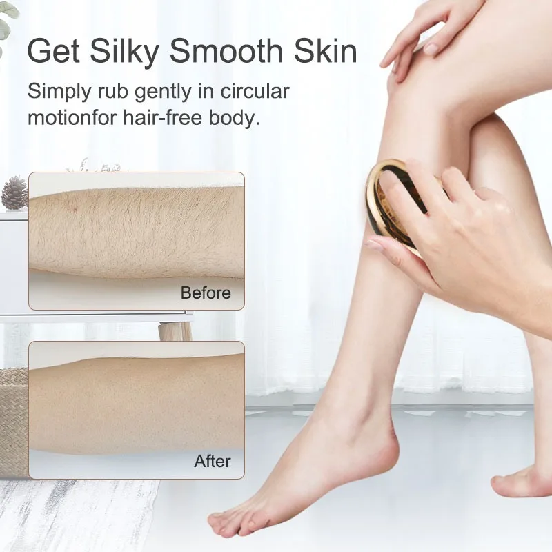 Crystal Hair Removal Tools Magic Crystal Hair remove Eraser For Face Hands And Leg