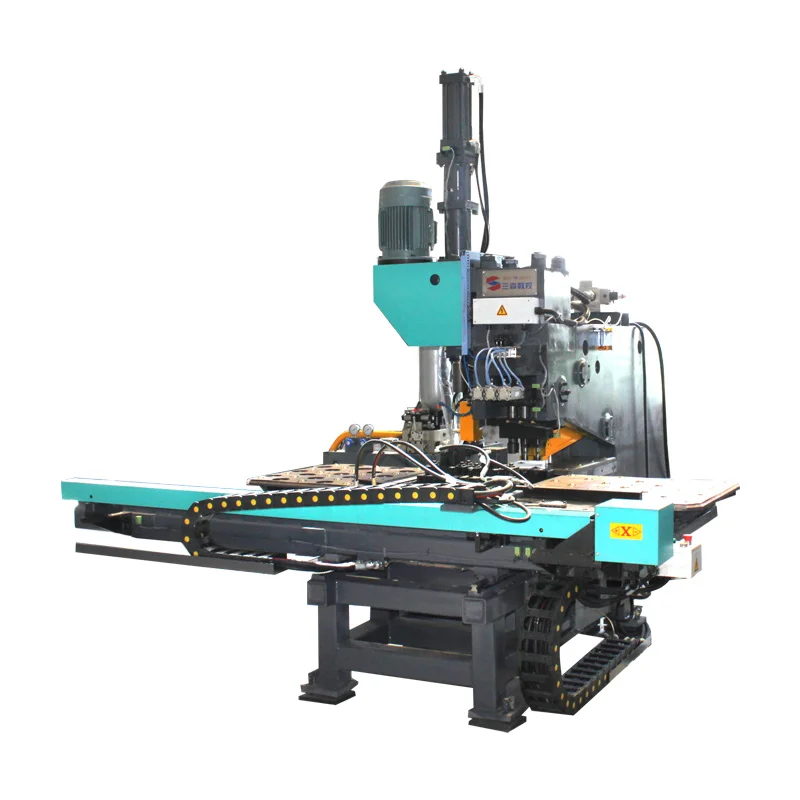 Прямая продажа с завода гидравлический зажим крепление CNC перфорирующий сверлильный станок для стальной