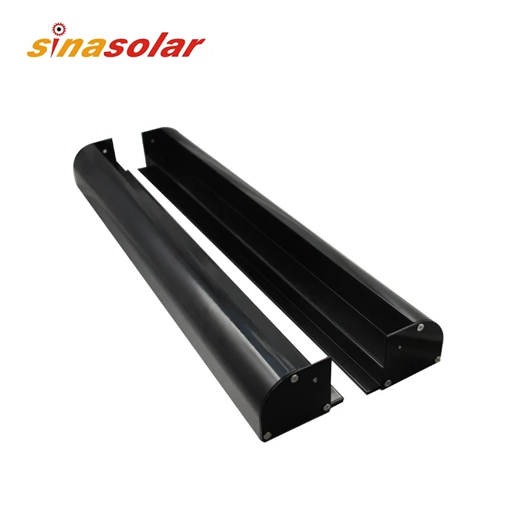 New Aluminium 550mm Side Solar Panel Mounting Bracket Spoiler For RV/Caravan/Marine/Motorhome