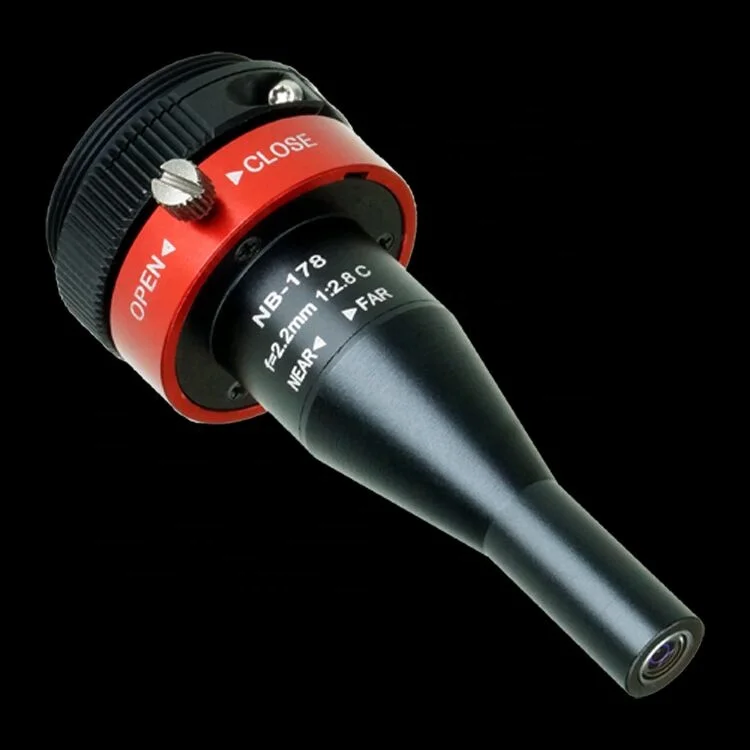 1/2 дюйма 2 мм ручной Iris F2.8 10MP C Mount Pinhole FA промышленные линзы для промышленного внутреннего обследования