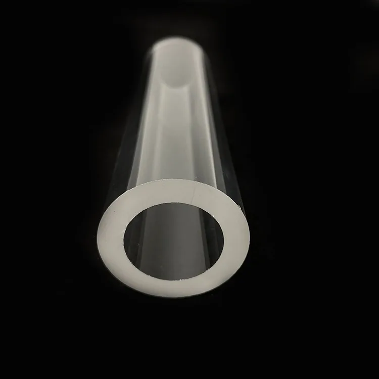 Высокотемпературные кварцевые стеклянные трубки большого диаметра