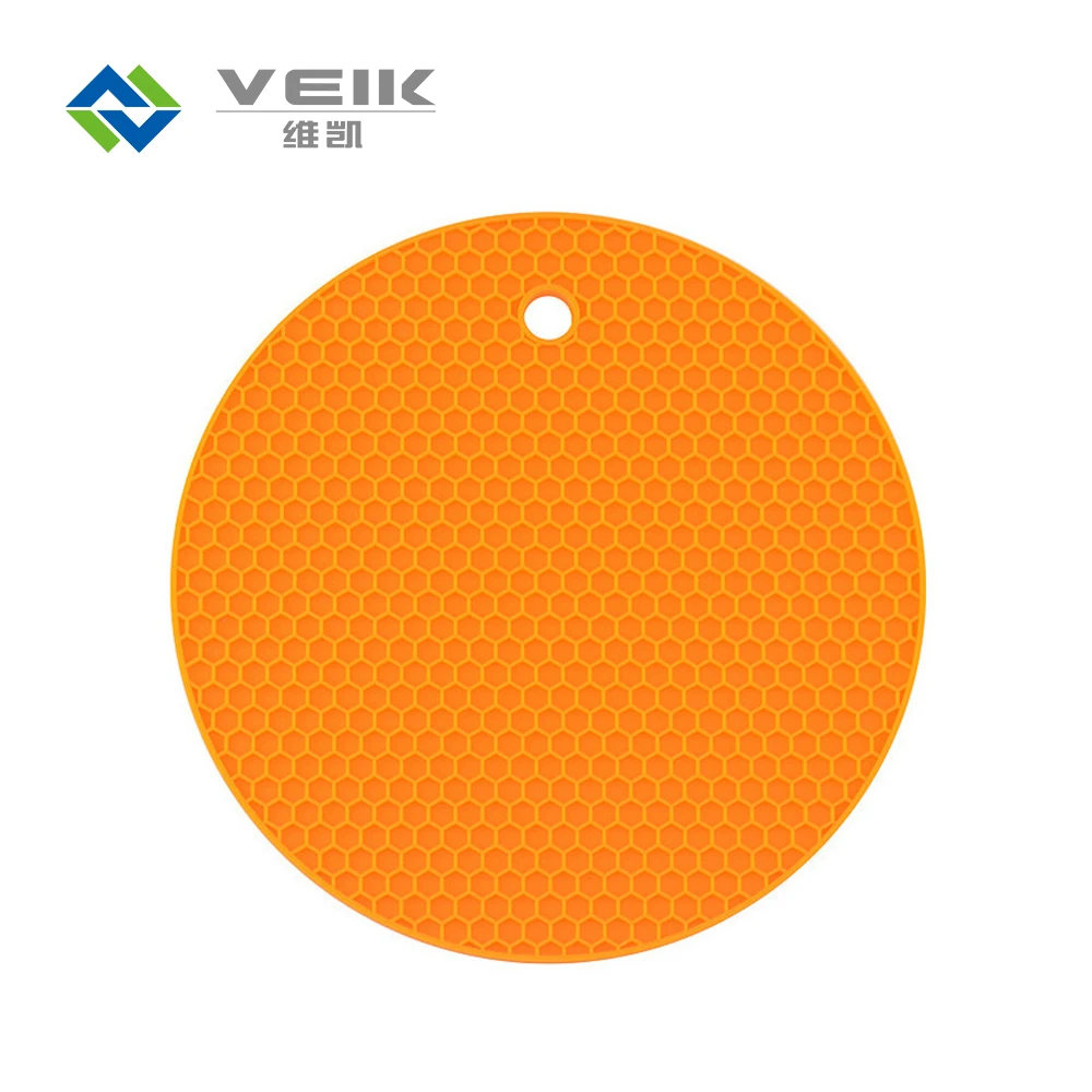Hot Pots Pan Silicone Trivets Silicone Heat Resistant Mat