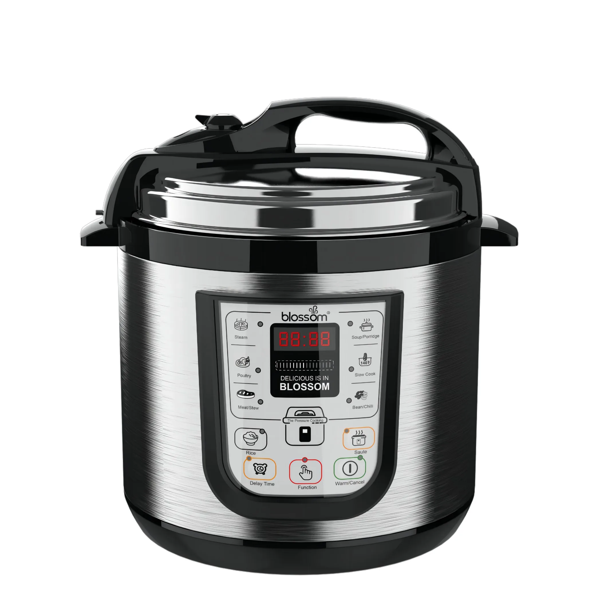 Multifunctional 6L 120V 80Kpa freon-free stainless steel restaurant Multi functional electric pressure cooker