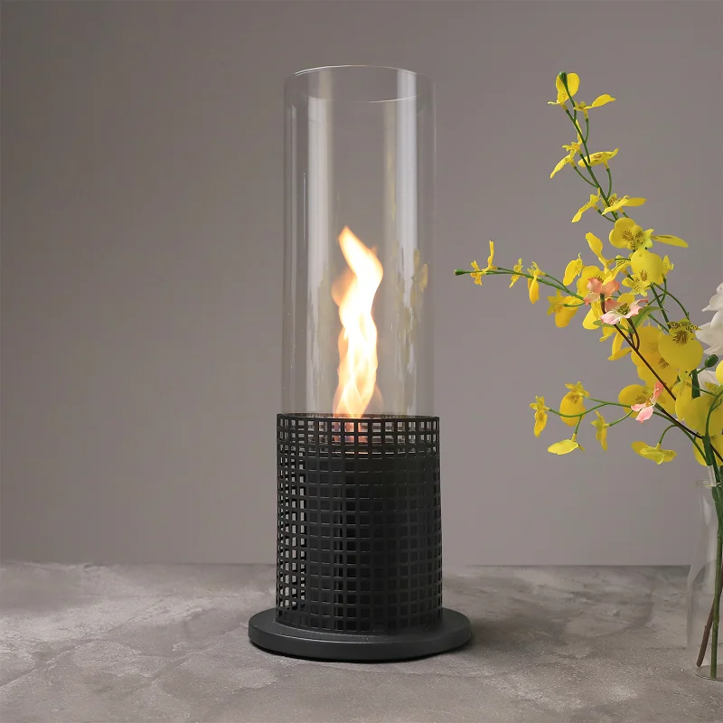 TT-10  free standing outdoor indoor bio kamin  ethanol fire table  mini alcohol fireplace