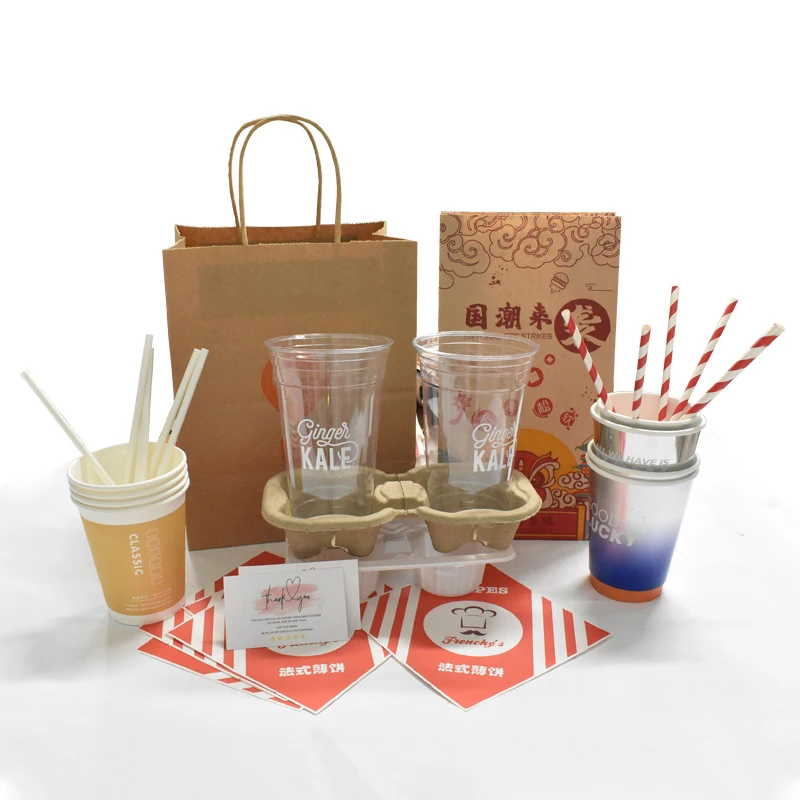 2023 Новый Печатный оптом 16 унций одноразовый белый волнистый смузи горячие напитки мороженое эспрессо картонный кофейный рулон бумажный стаканчик с