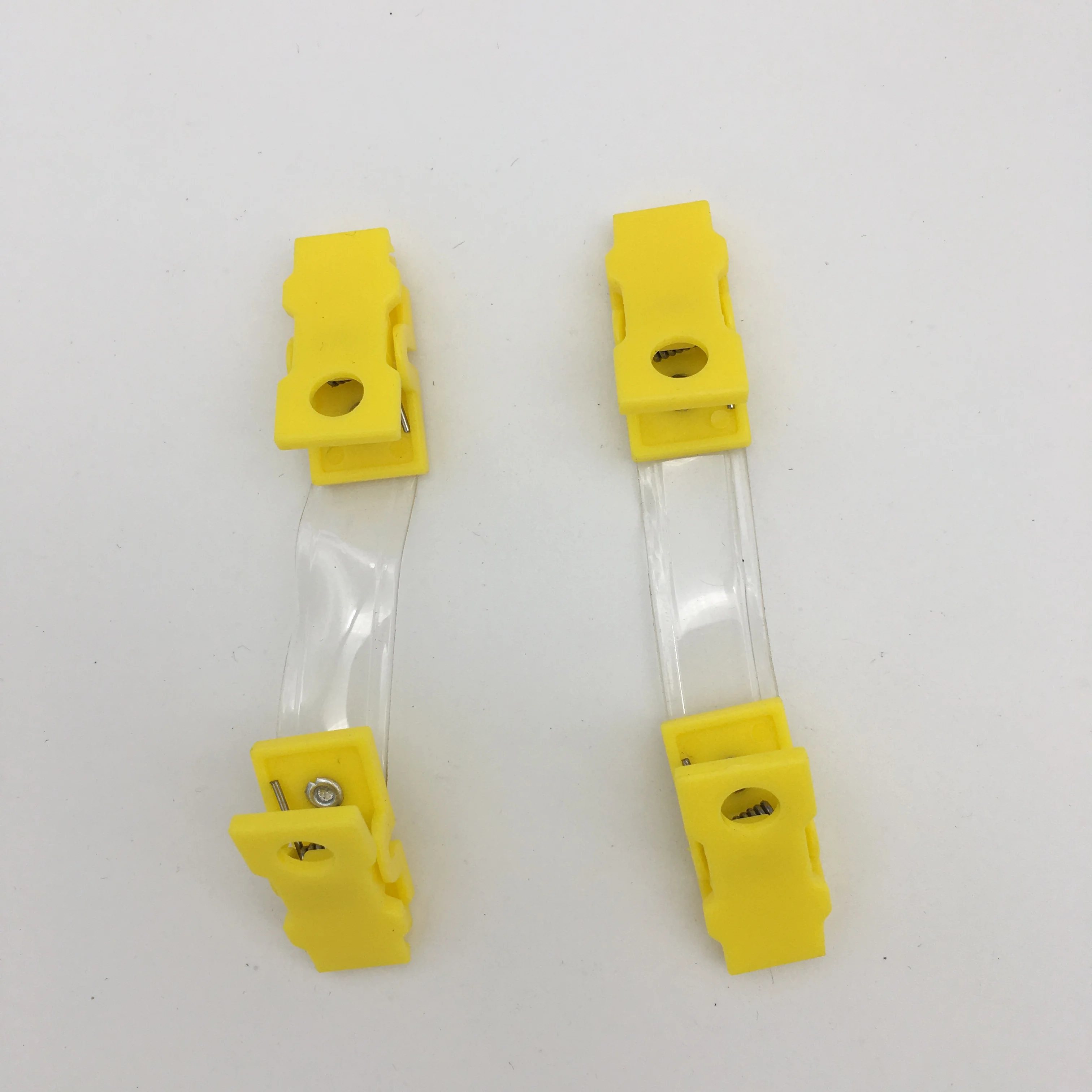 
Wholesale Plastic Name Tag Badge Clip with Strap 