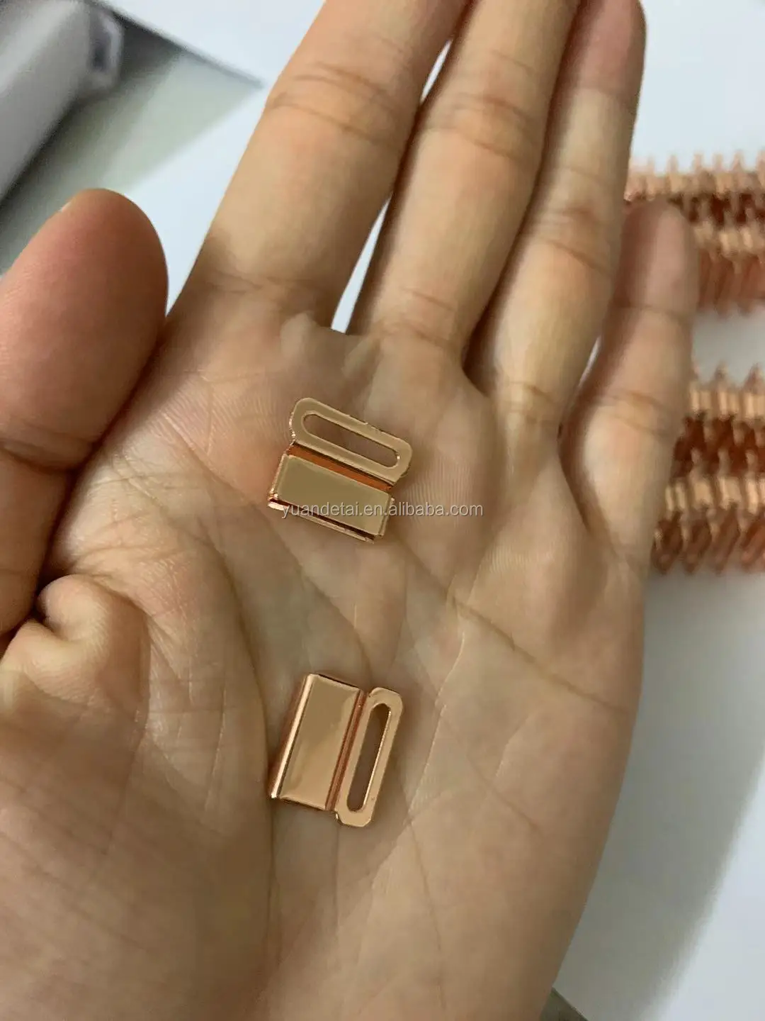 
Wholesale 9/12/15/16/18/20 MM/Customized sizes Magnetic Bra Metal Front Closure Snap Buckle for Underwear/Swimwear/Fashionwear 