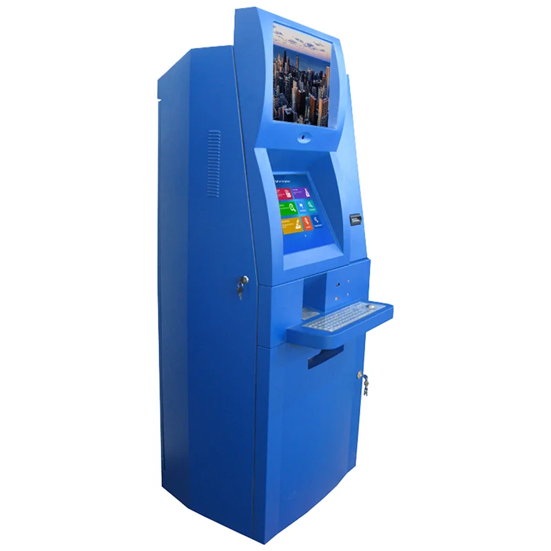 Hospital Self-Service Intelligent Terminal Kiosk Self Service Cash Payment Kiosk with cash dispenser