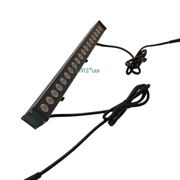 Dmx512 Outdoor Permanent Outdoor Lights Aluminum Material Rgb Rgbwa 4In1 Wall Washer Stage Lighting Facade Decoration
