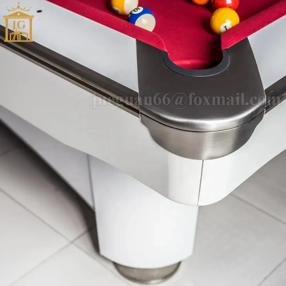 Factory Price 8/9ft ball return system indoor outdoor family slate billiard solid snooker pool table