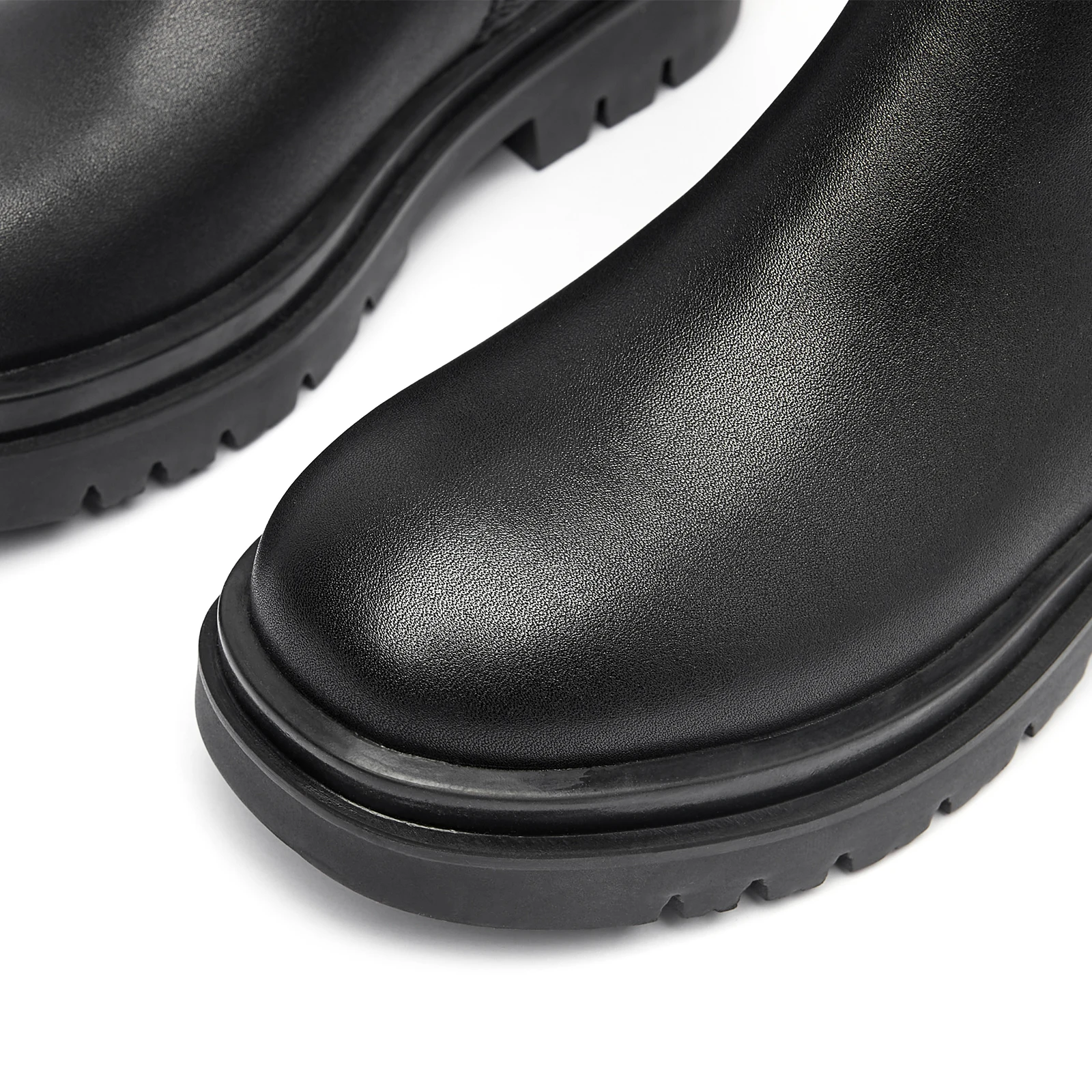 High Quality fashion women black Chelsea boots customized logo ankle boots women shoes for winter