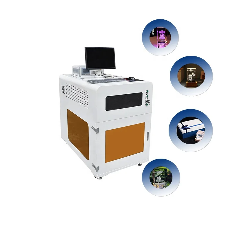 3d Crystal Photo Engraving Machine Laser Marker Price Laser Engrver For Personalized Custom 3w Engraved Inside 3w