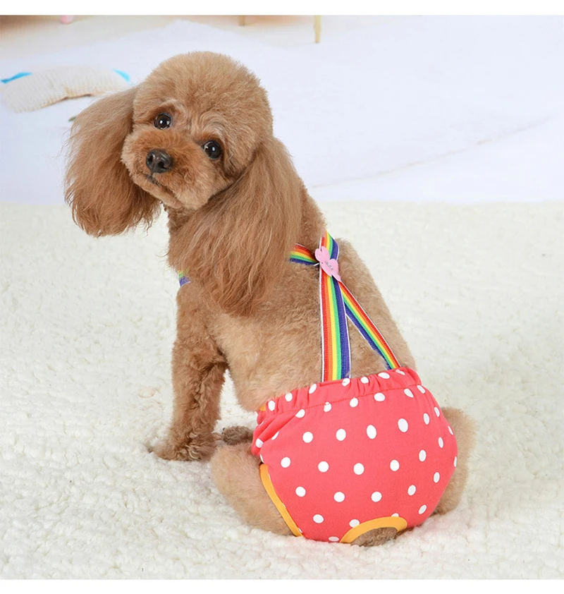 Pet Panties Dog Diapers Physiological Clothing Dog Physiological Pants Overalls Sanitary Pants For Dogs