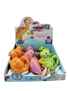 Plastic baby bottle rattle and rubber toy newborn grab teeth hand rocker baby bell children rattle candy toys