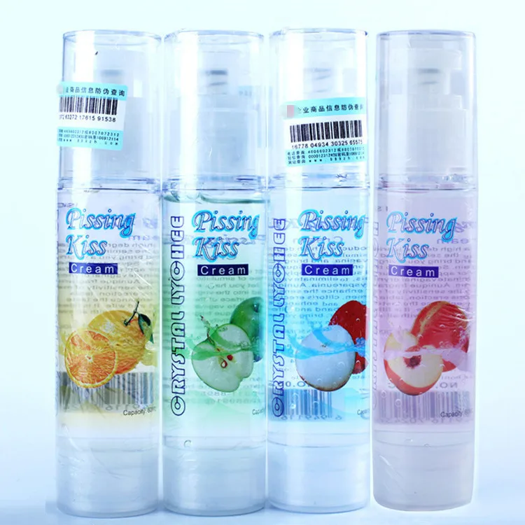 60ml Adult Sex Lube 4 Kinds  Fruit-flavored Lube Lubricating Oil Water-based Oral Sex Lubricant