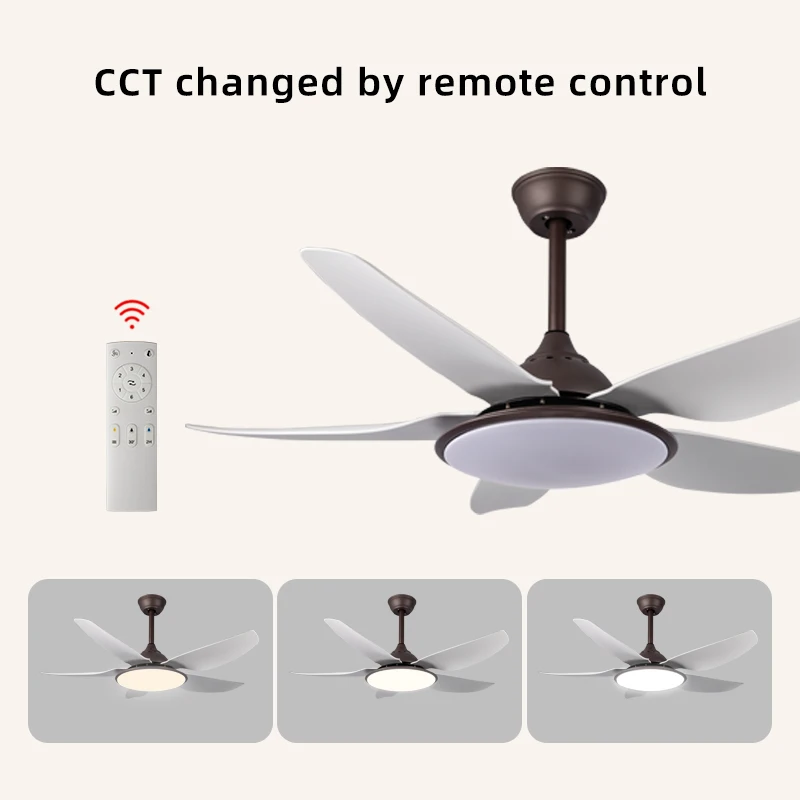 SLYNN Industrial Style Iron Ceiling Fan Manufacturer in China Indoor Cooling Electric Remote Control Led Ceiling Fan With Light
