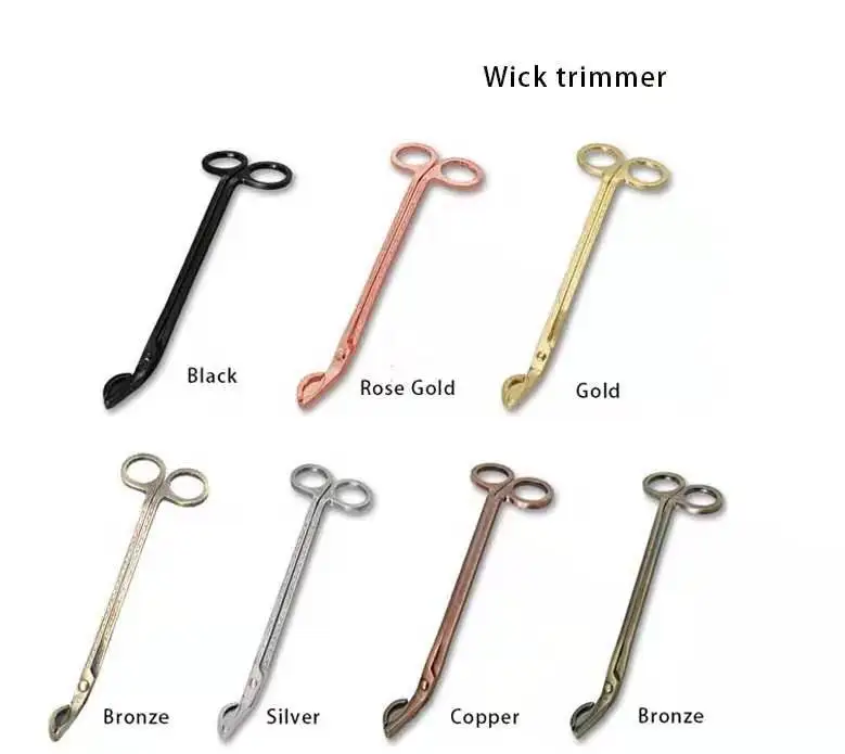 High quality stainless steel candle wick trimmer for Bar restaurant dipper candle snuffer tools